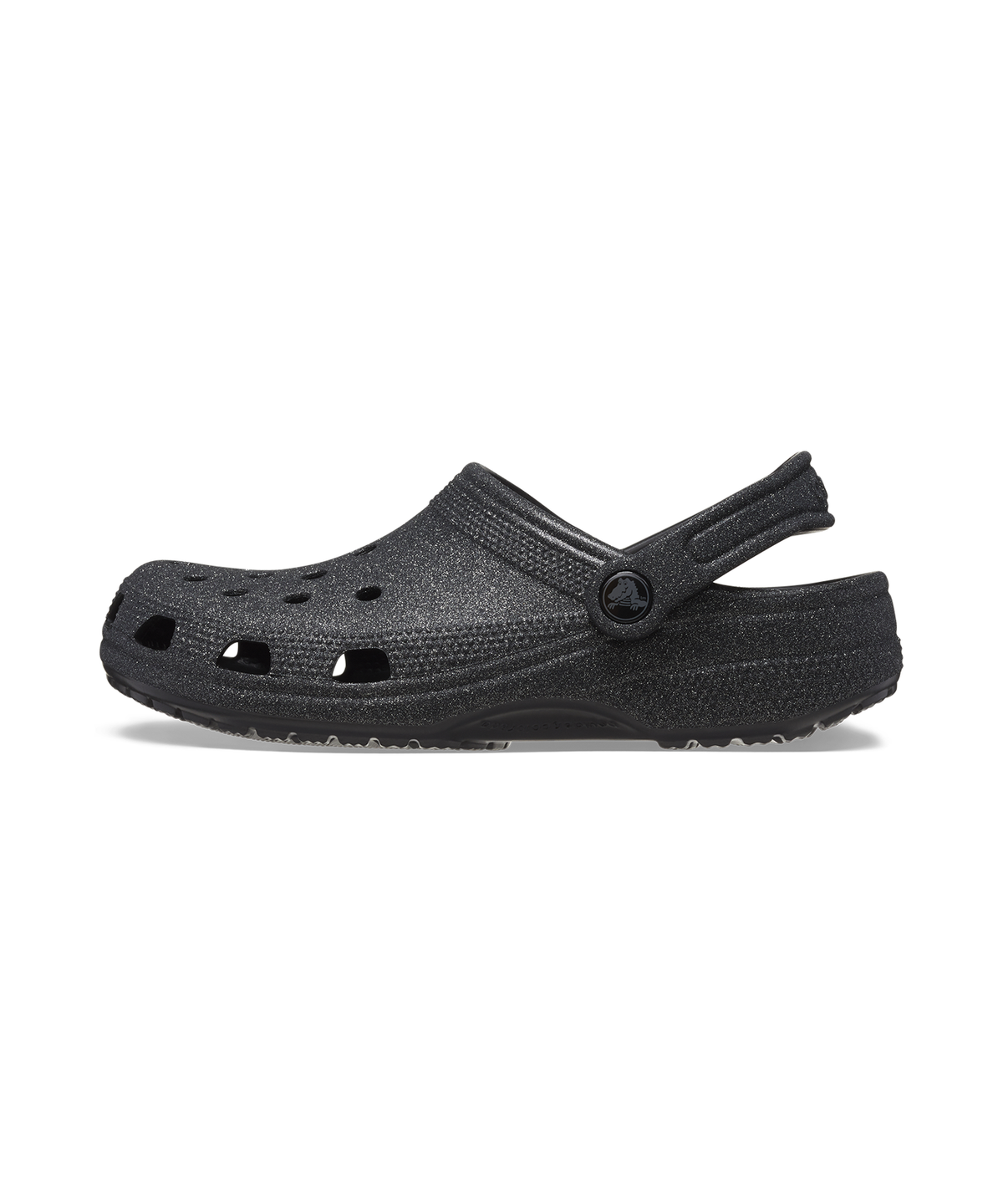 크록스(CROCS) 클래식 글리터 클로그 - 블랙 글리터 / 205942-0WH
