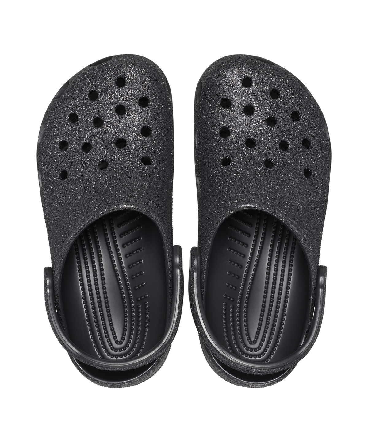 크록스(CROCS) 클래식 글리터 클로그 - 블랙 글리터 / 205942-0WH
