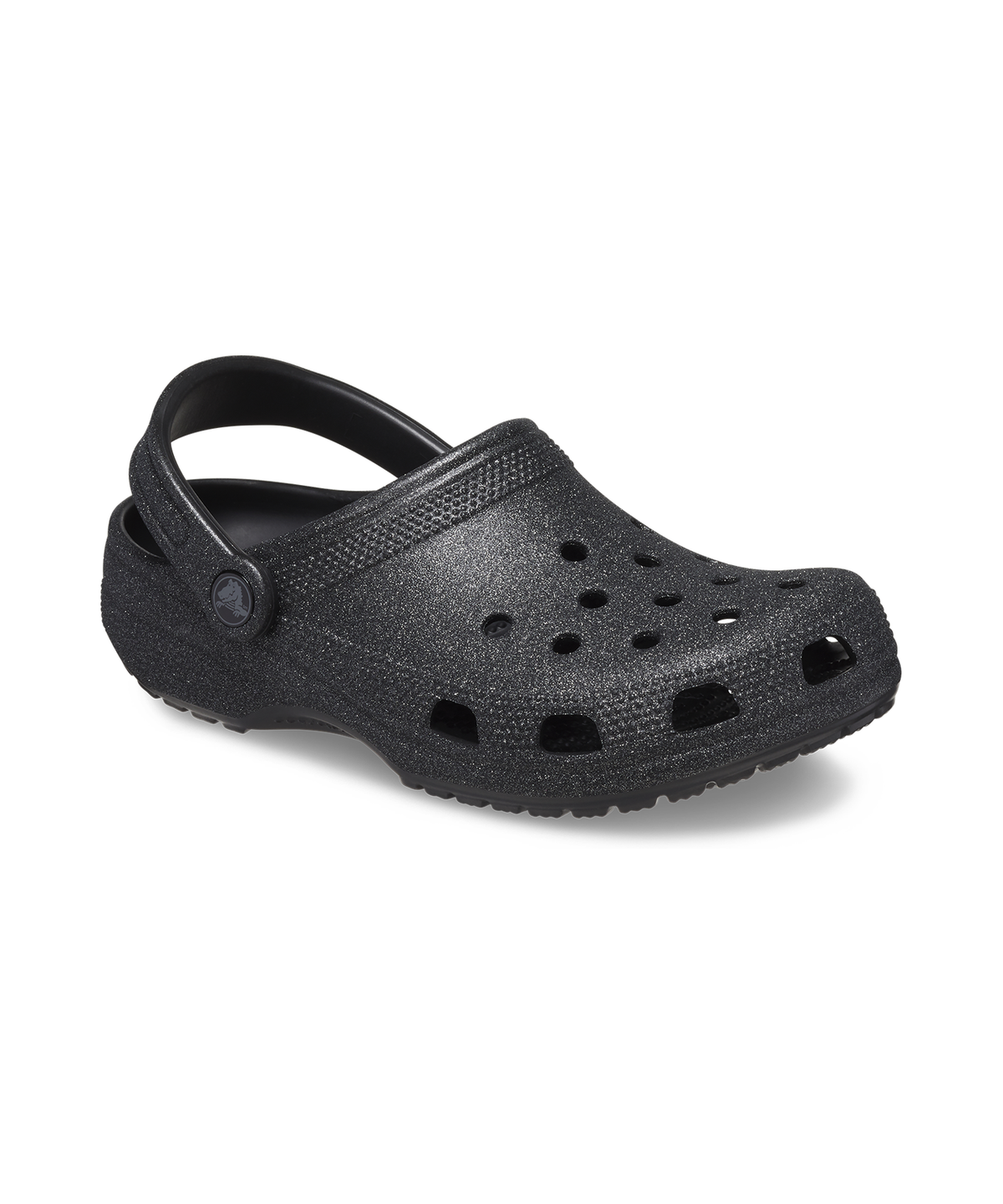 크록스(CROCS) 클래식 글리터 클로그 - 블랙 글리터 / 205942-0WH