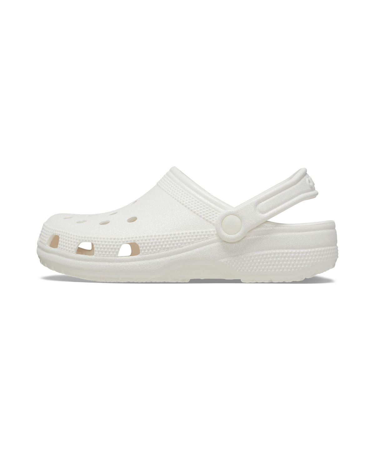 크록스(CROCS) 클래식 글리터 클로그 - 화이트 / 205942-100