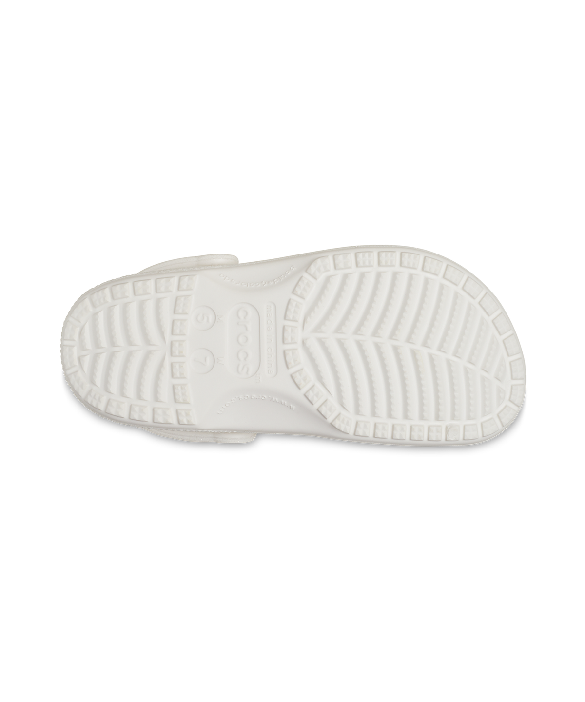크록스(CROCS) 클래식 글리터 클로그 - 화이트 / 205942-100