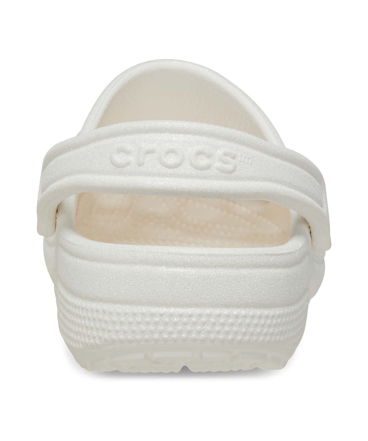크록스(CROCS) 클래식 글리터 클로그 - 화이트 / 205942-100