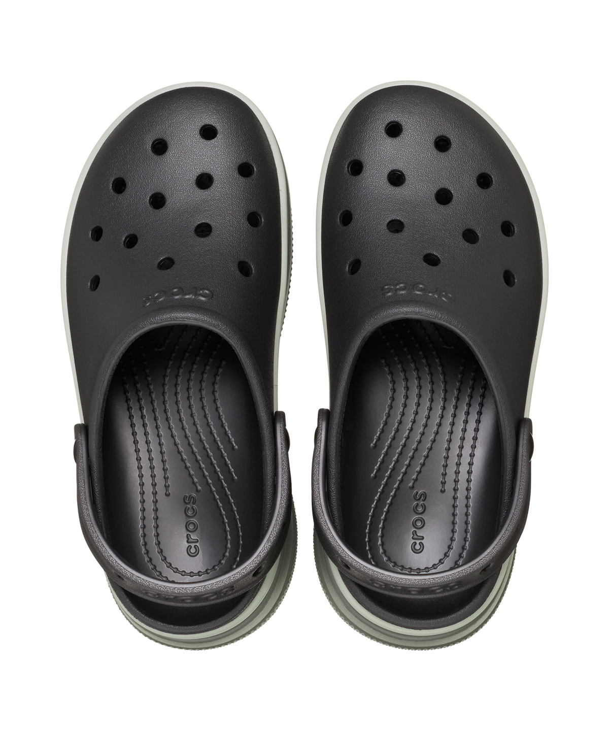 크록스(CROCS) 클래식 스택드 클로그 - 블랙 / 211355-001