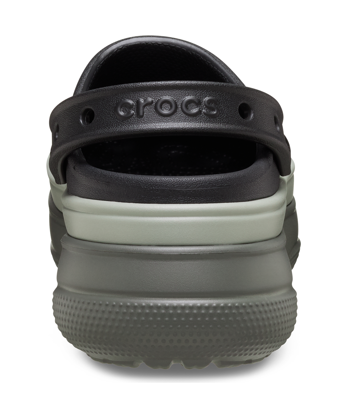 크록스(CROCS) 클래식 스택드 클로그 - 블랙 / 211355-001