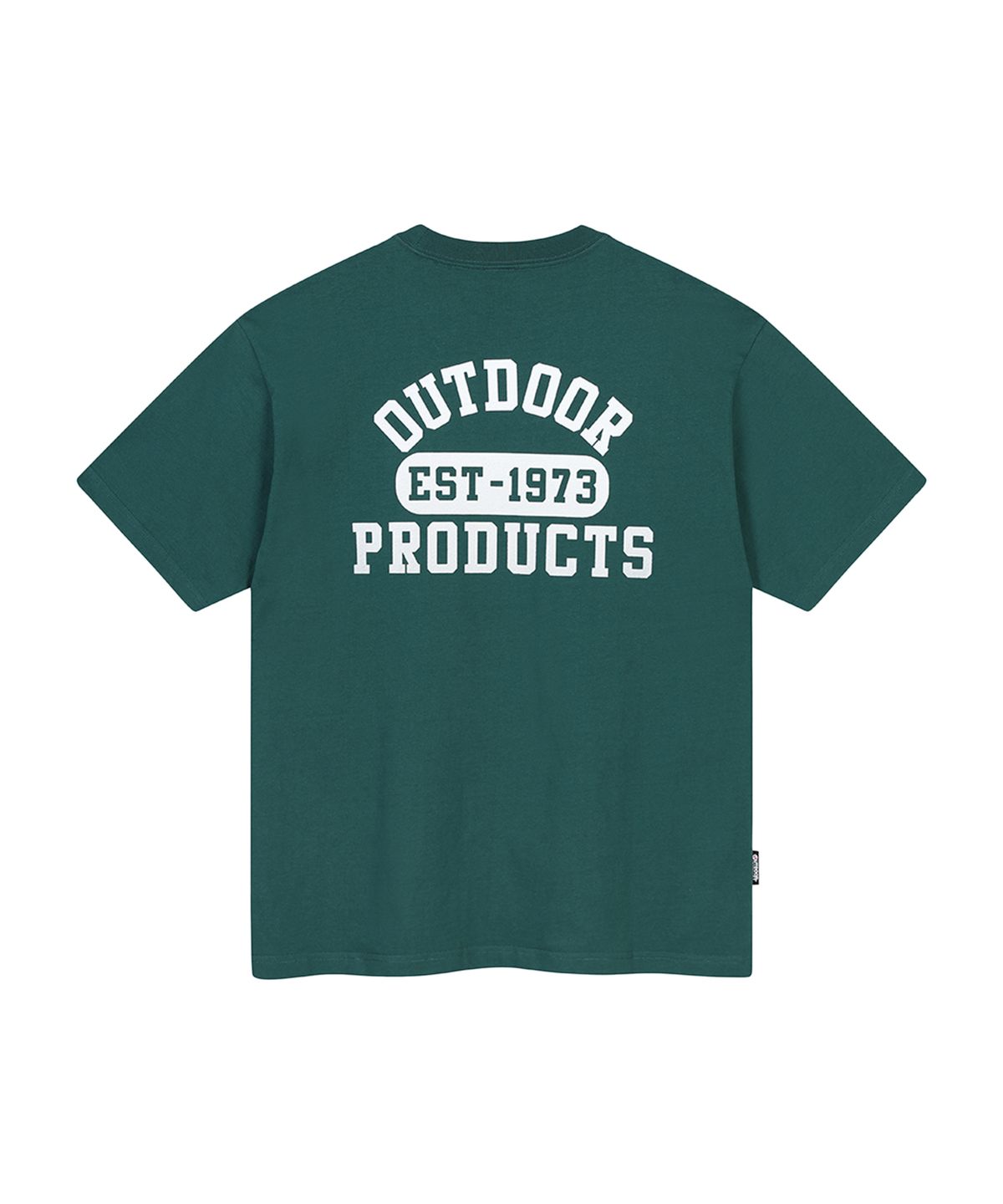 아웃도어 프로덕츠(OUTDOOR PRODUCTS) GRADATION LOGO T-SHIRTS (GREEN)