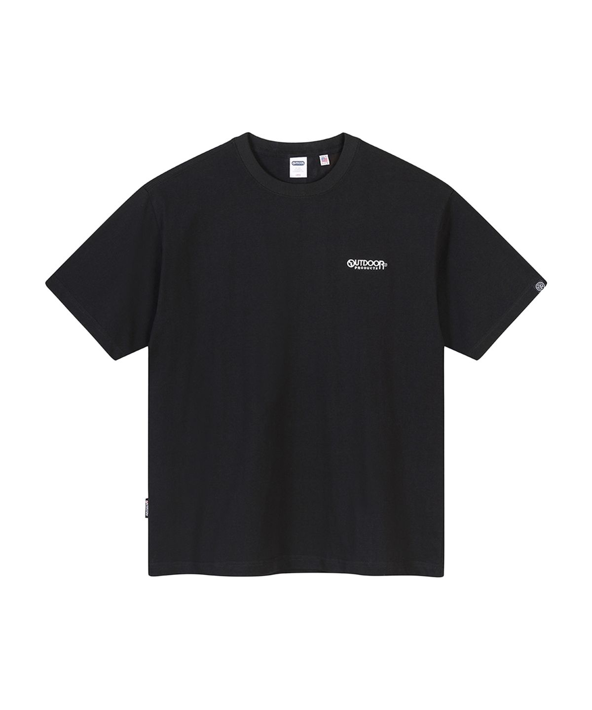 아웃도어 프로덕츠(OUTDOOR PRODUCTS) GRADATION LOGO T-SHIRTS (BLACK)