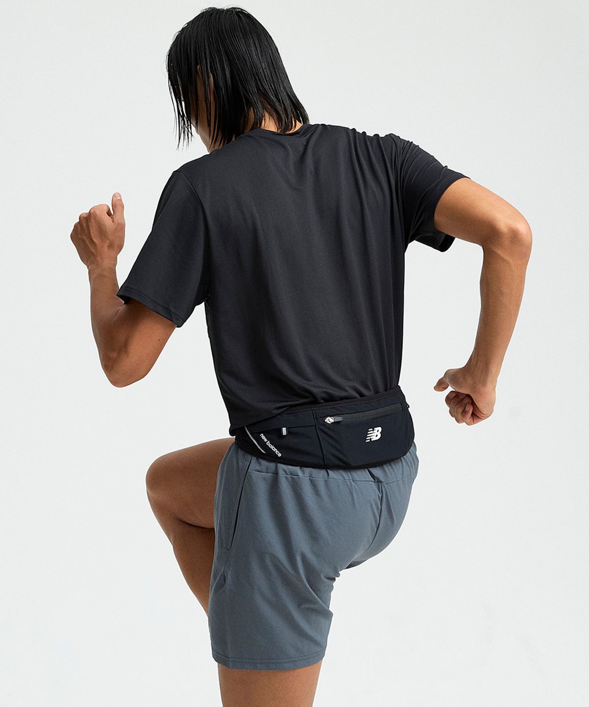 뉴발란스(NEW BALANCE) NBGCG25203 / PF 와이드 러닝벨트 (BLACK)