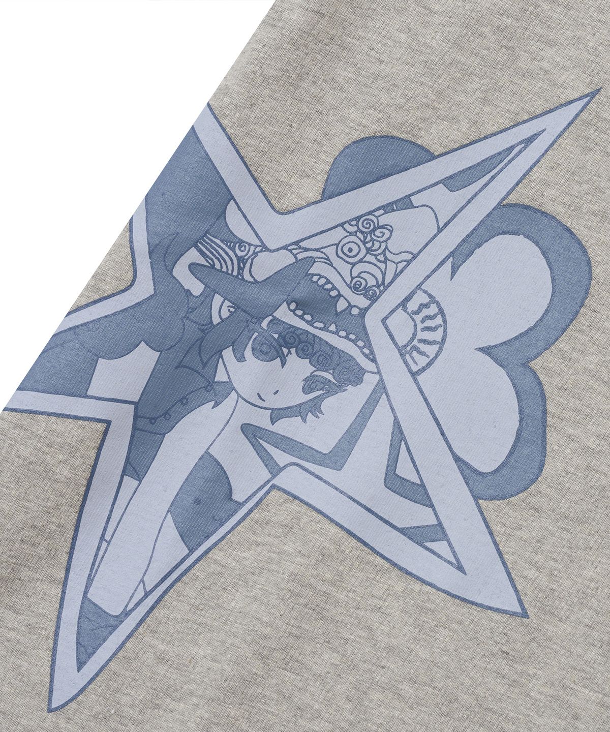 브라운브레스(BROWNBREATH) BXM W RINGER TEE - MELANGE GREY