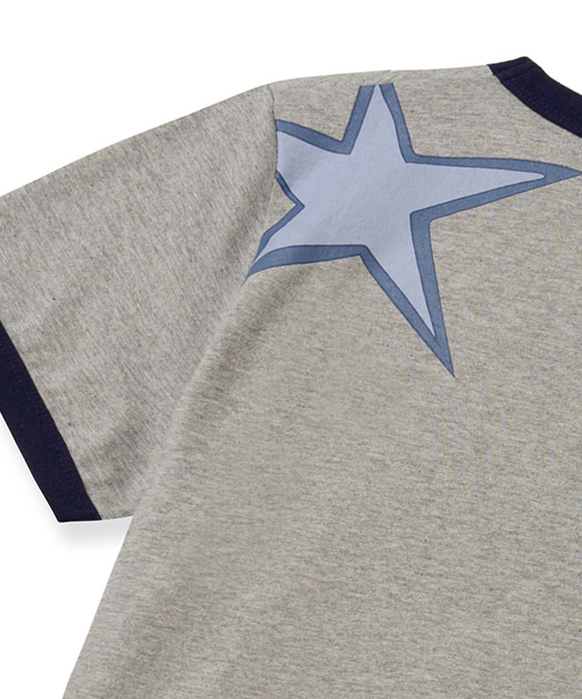 브라운브레스(BROWNBREATH) BXM W RINGER TEE - MELANGE GREY