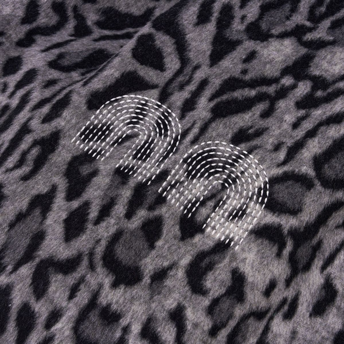 낫뉴(NOT NEW) Pattern Duffle Bag Black