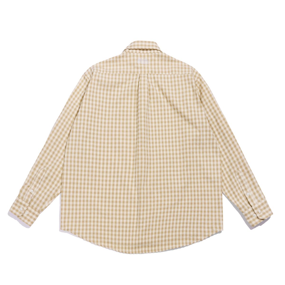 낫뉴(NOT NEW) Check nn Shirts Yellow