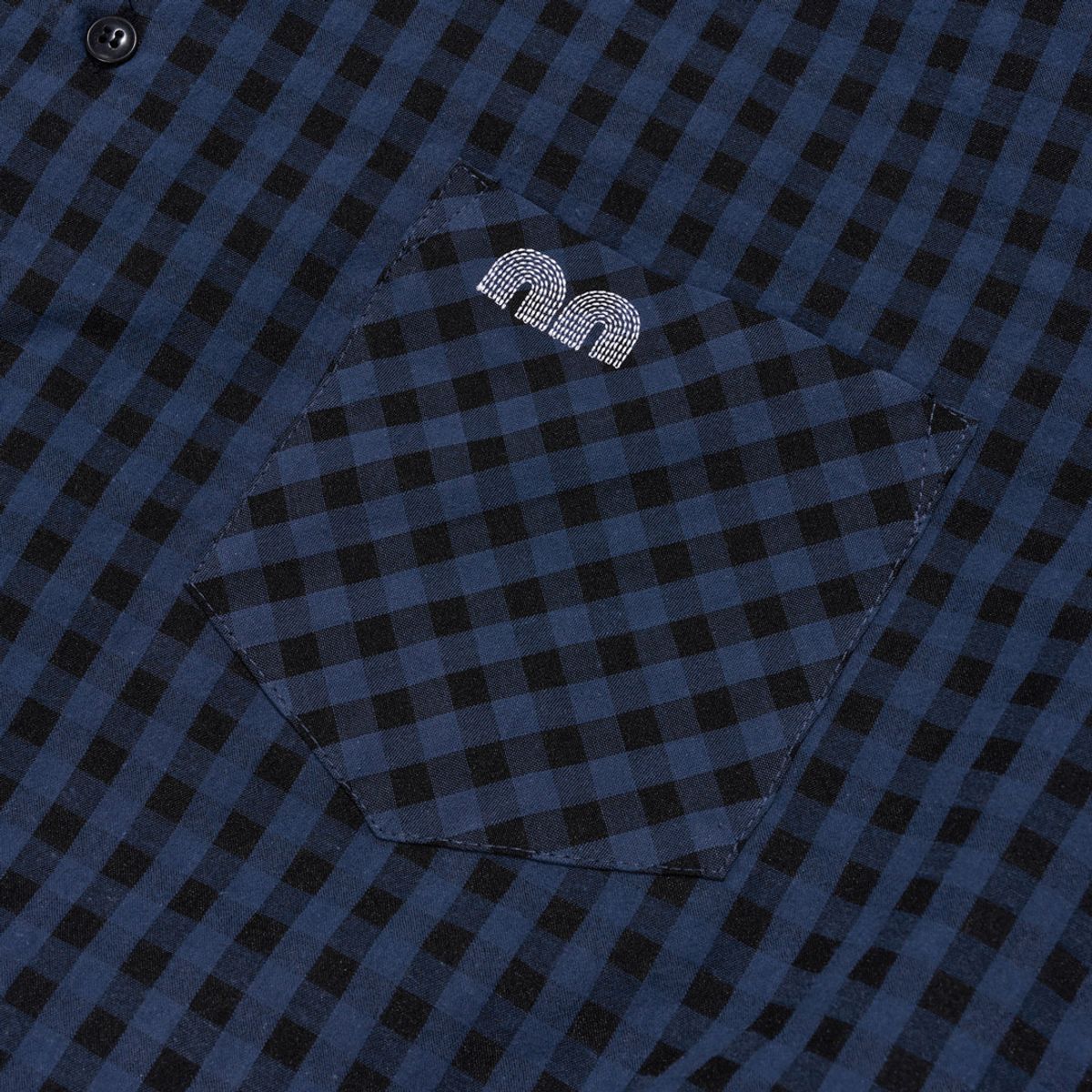 낫뉴(NOT NEW) Check nn Shirts Navy