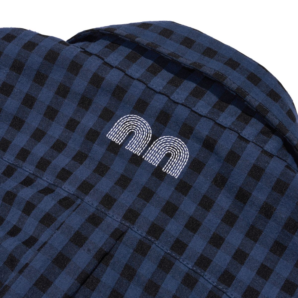 낫뉴(NOT NEW) Check nn Shirts Navy