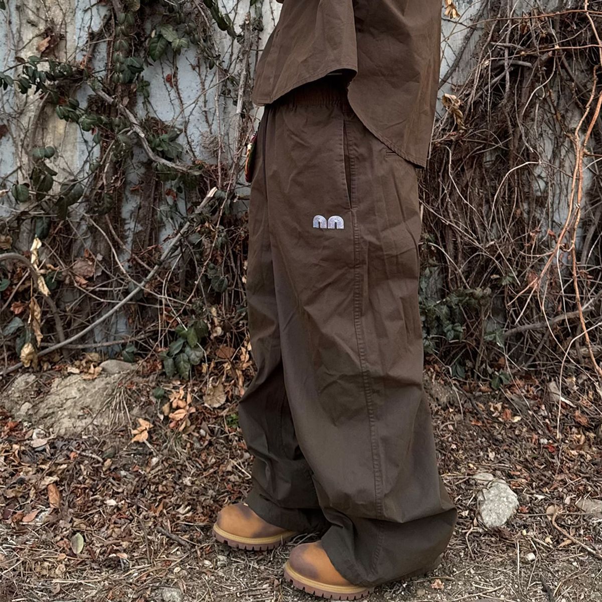 낫뉴(NOT NEW) Basic nn Pants Brown