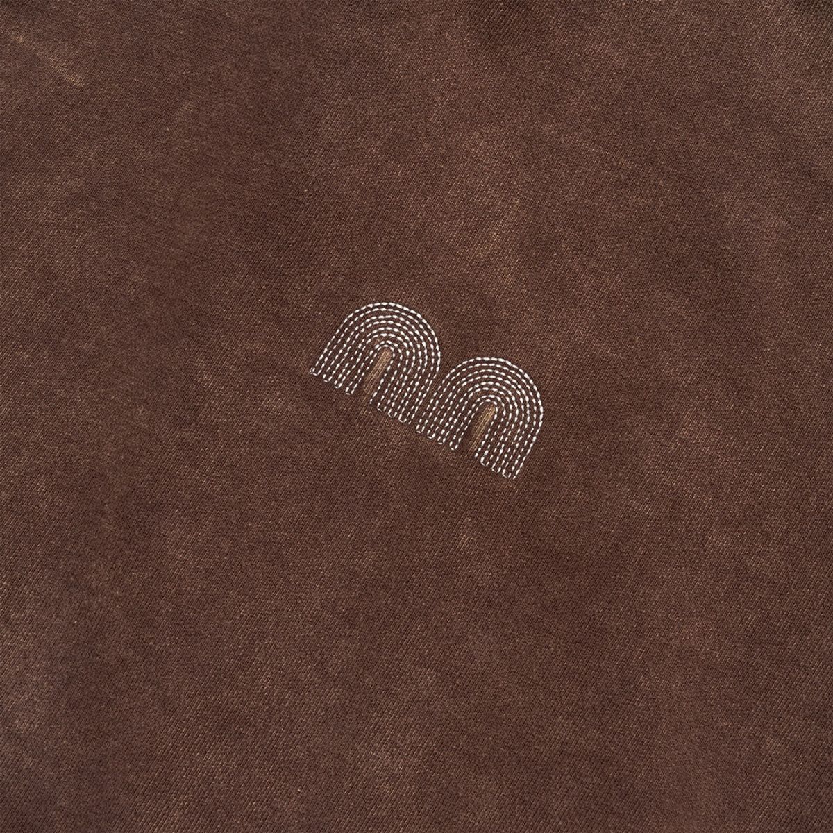 낫뉴(NOT NEW) Basic nn Hoodie Washed Brown