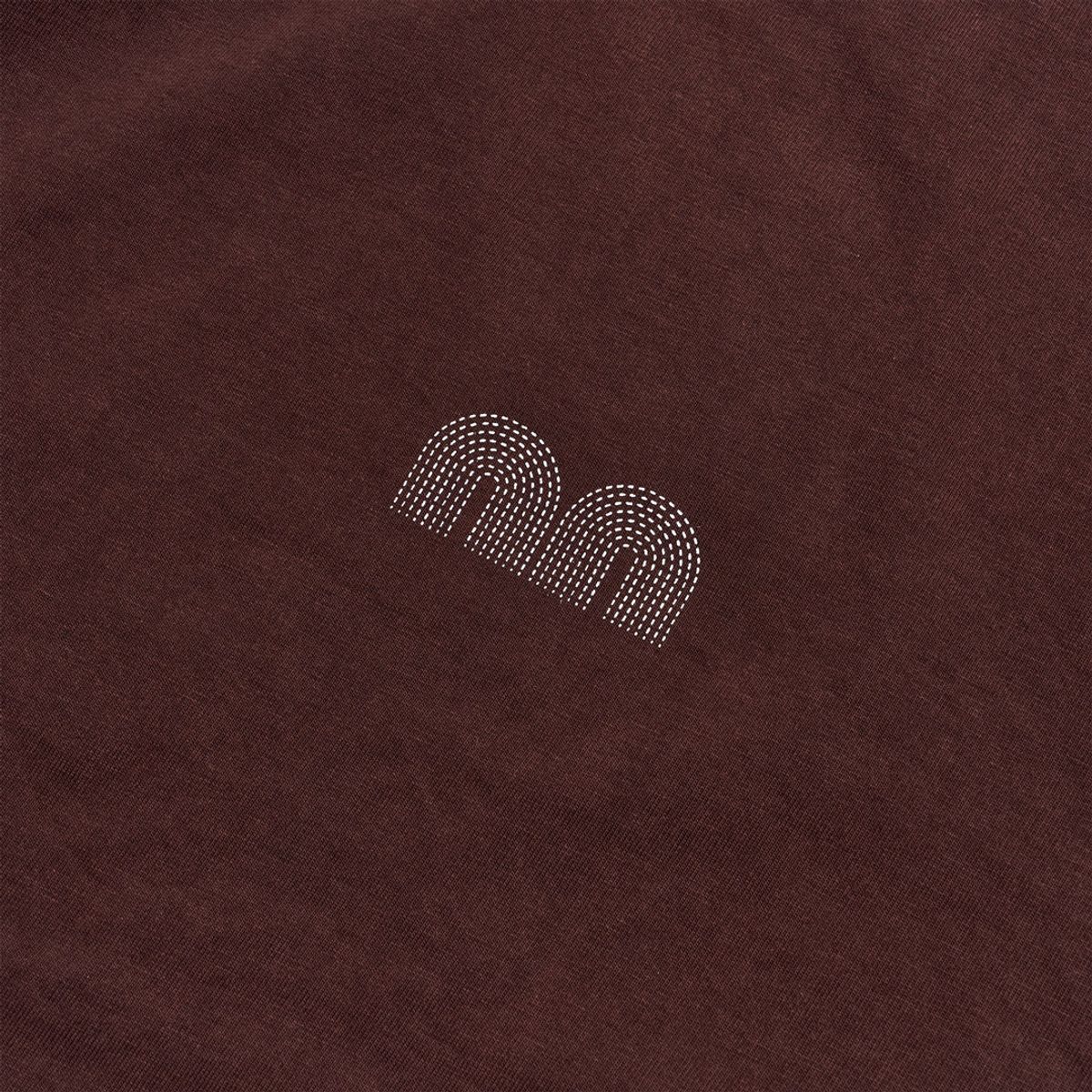낫뉴(NOT NEW) Basic nn LS T-Shirt Washed Brown