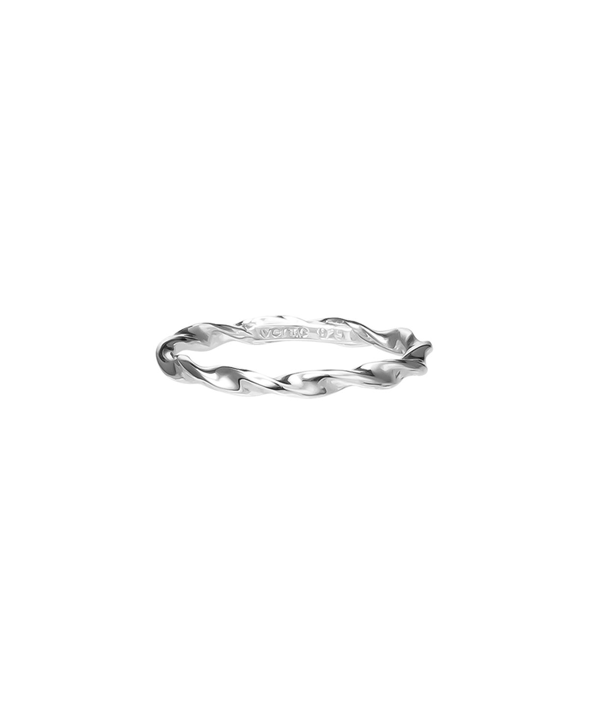 베흐트(VERTE) [925 silver] Cinq.silver.228 / twist layered ring
