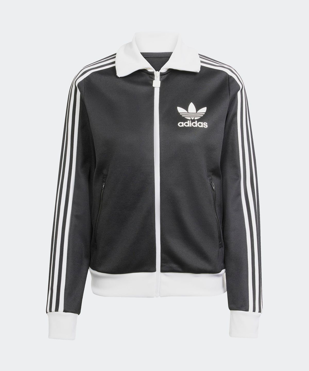 아디다스(ADIDAS) 베켄바우어 트랙탑 - 블랙:화이트 / HZ3743