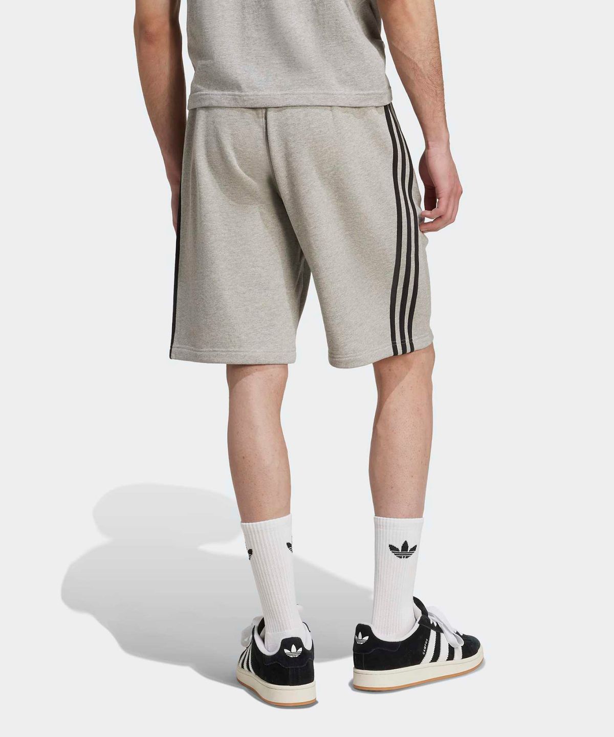 아디다스(ADIDAS) 3S 숏 팬츠 - 그레이:블랙 / JY1381