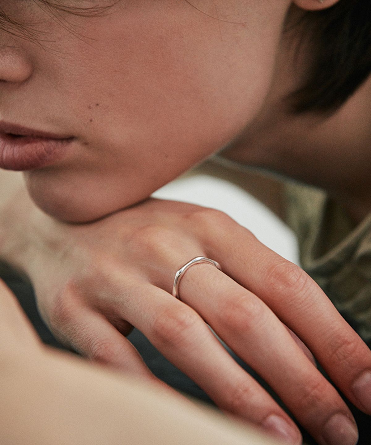 베흐트(VERTE) [925 silver] Cinq.silver.229 / brin layered ring
