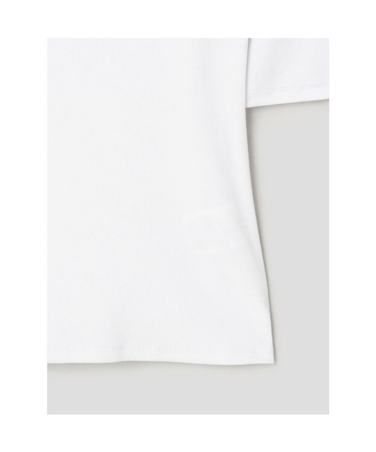 앙개(ANGGAE) Square Neck Tshirt  Ivory