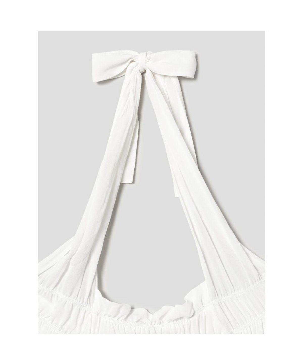 앙개(ANGGAE) Halter Neck Long Dress  Ivory
