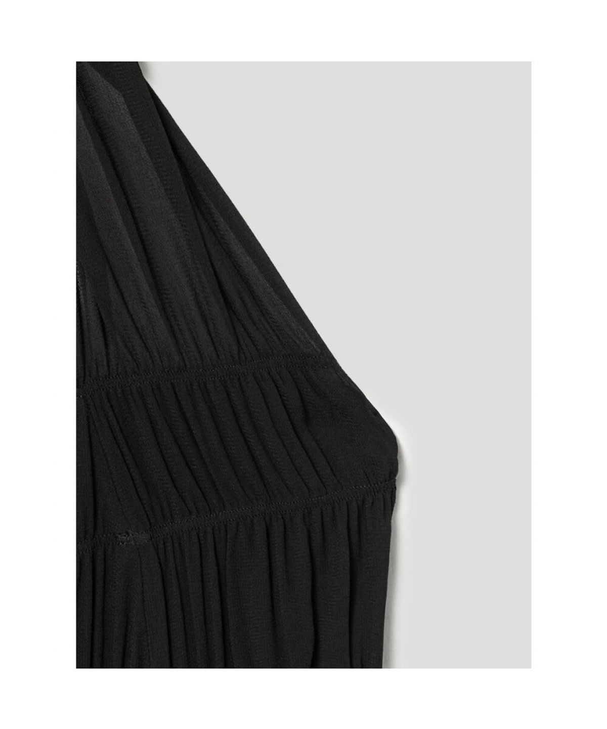 앙개(ANGGAE) Halter Neck Long Dress  Black