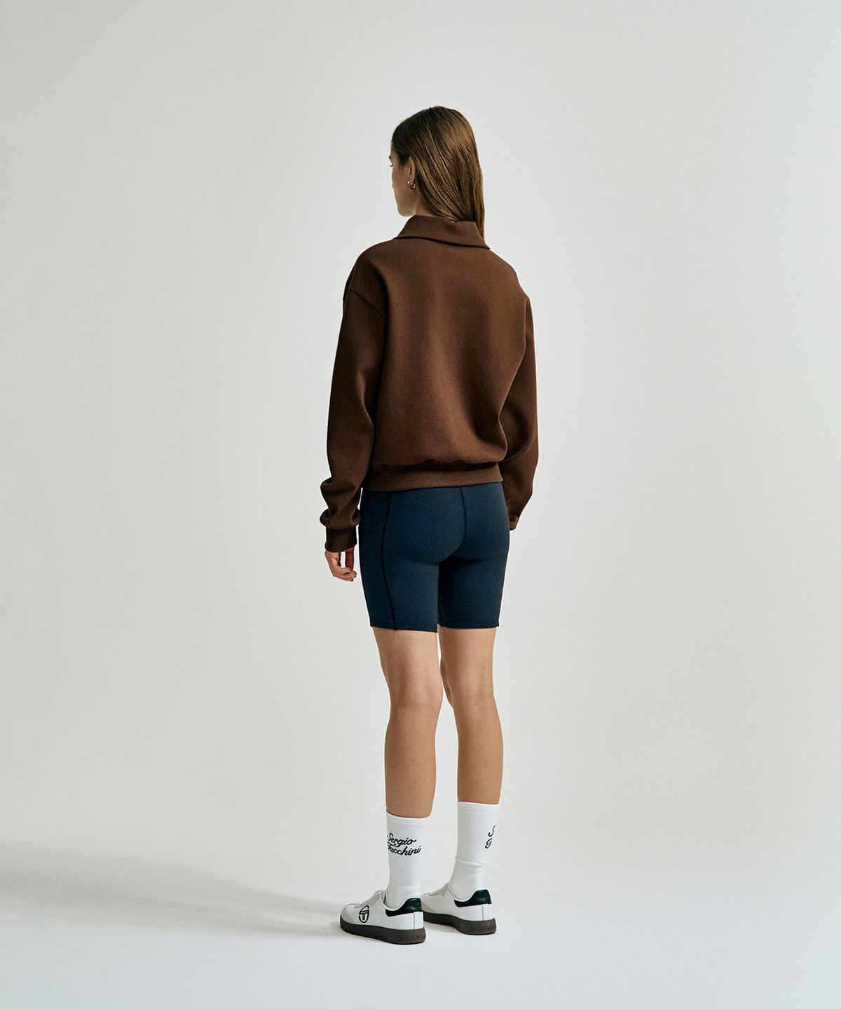 세르지오 타키니(SERGIO TACCHINI) W 쿠쉬라이트 하프집 (D.Brown)