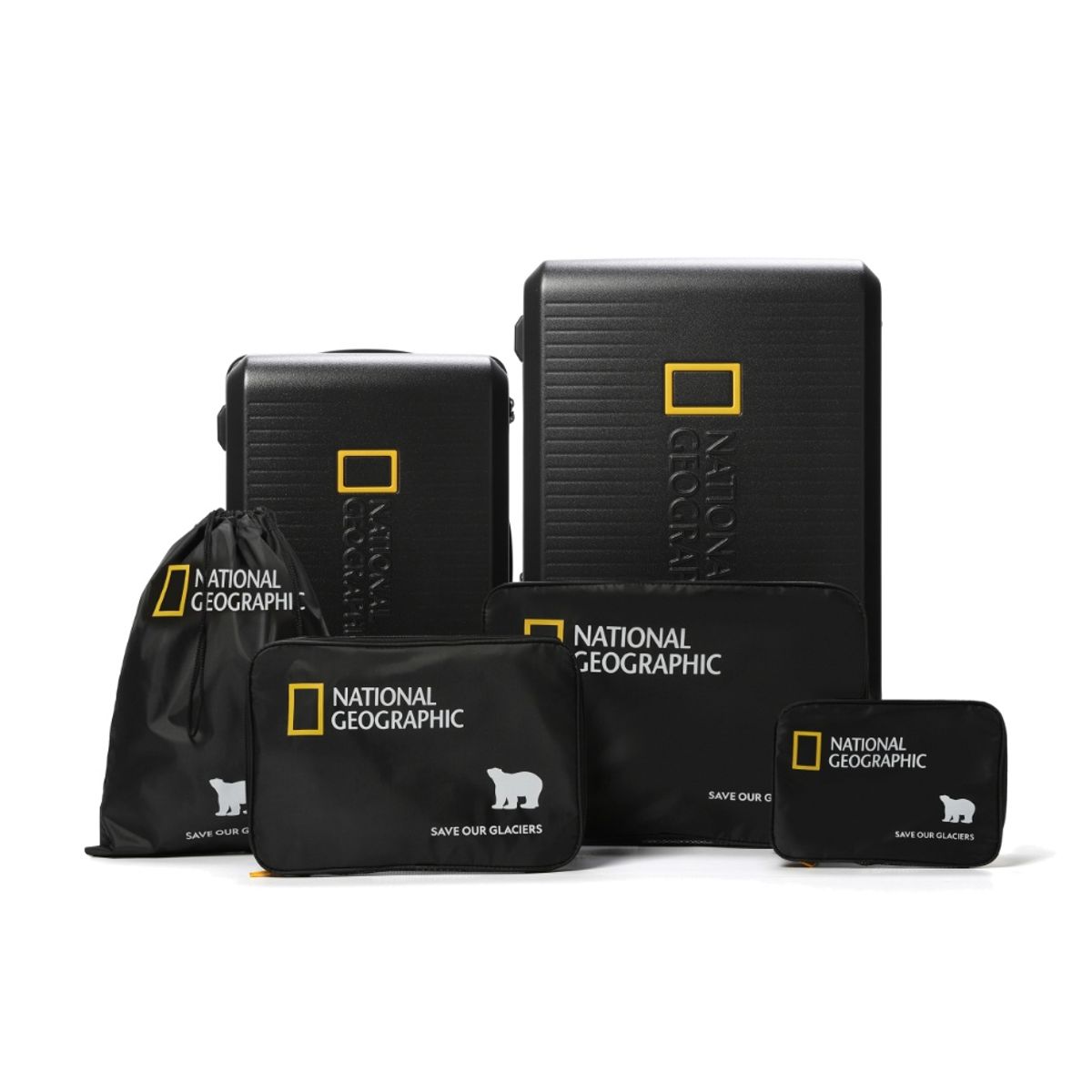 내셔널지오그래픽(NATIONALGEOGRAPHIC) N255ASU180 벤타 캐리어 세트 CHARCOAL