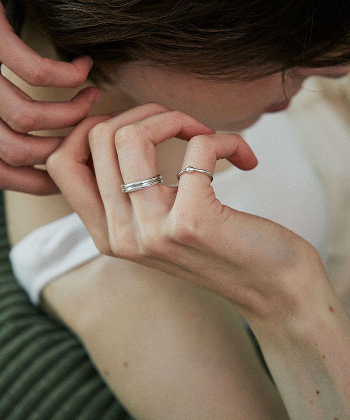 베흐트(VERTE) [925 silver] Cinq.silver.230 / baby bille ring