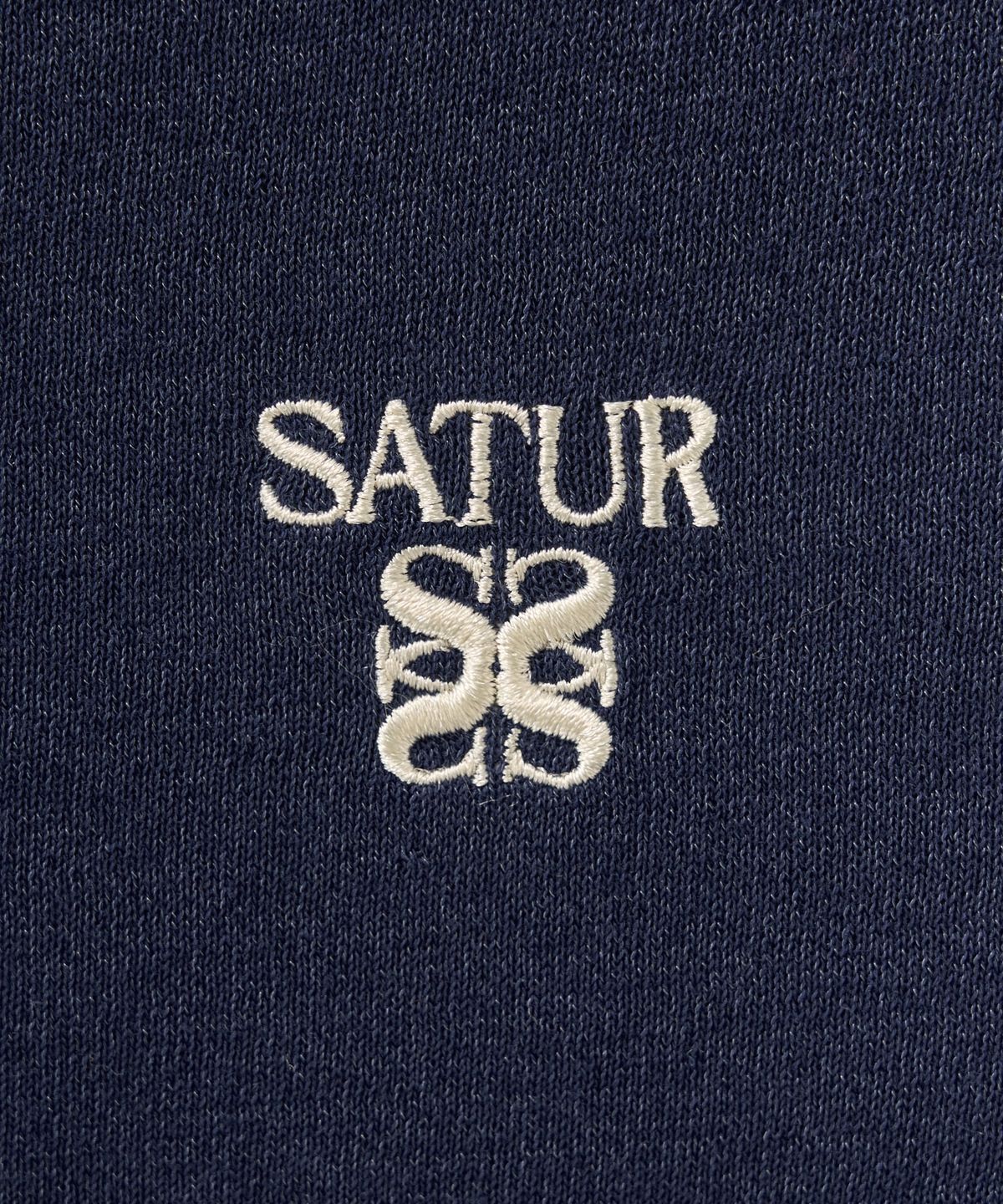 세터(SATUR) (W) 라이트 웨이트 칼라 하프 가디건 네이비