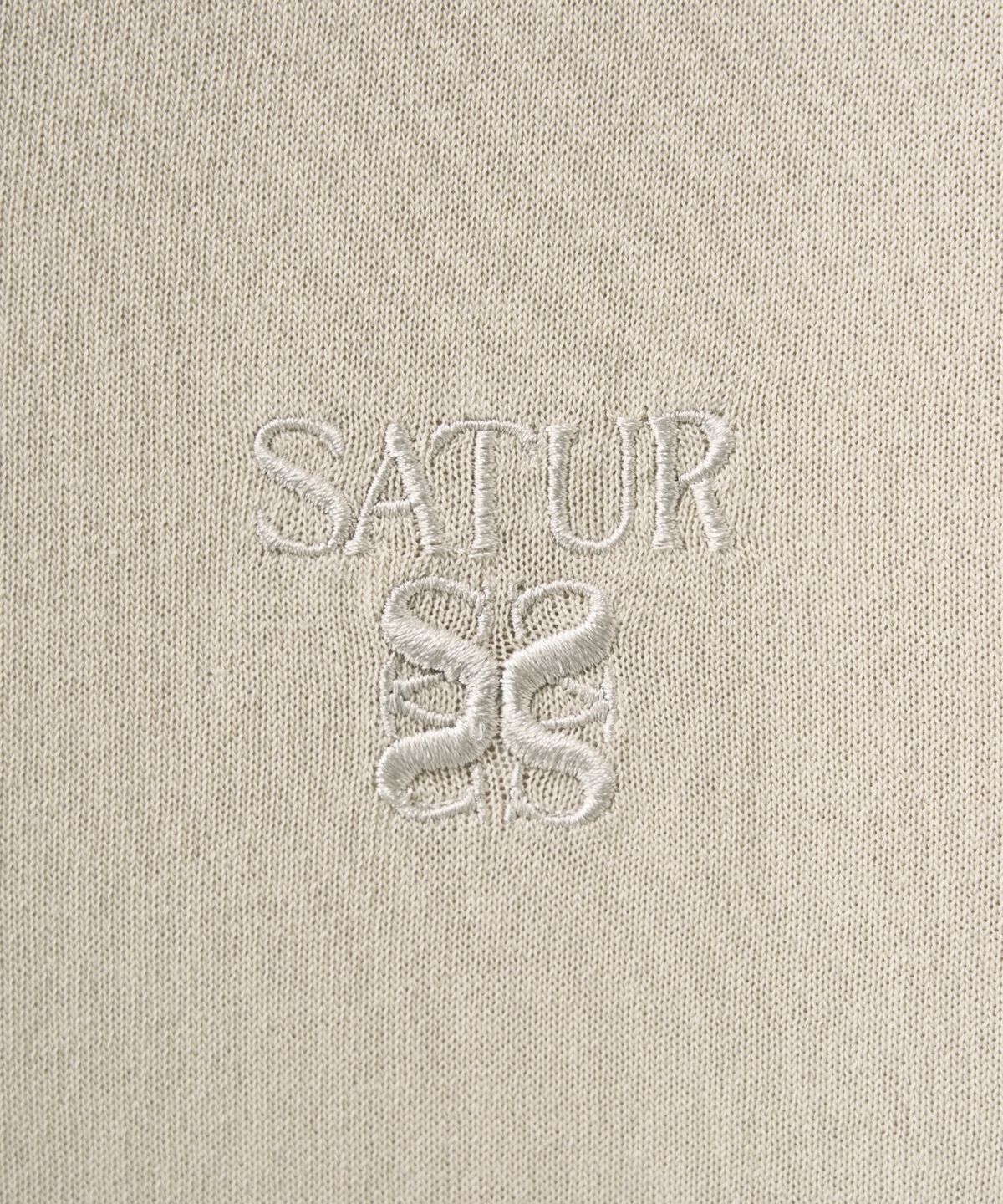 세터(SATUR) 라이트 웨이트 칼라 하프 가디건 오트밀