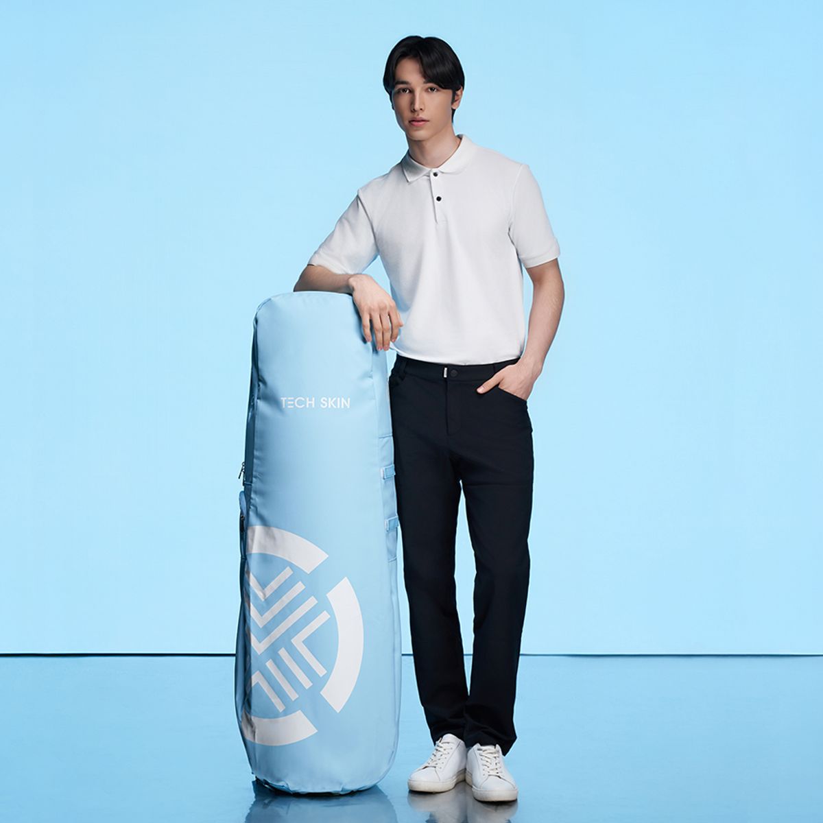 테크스킨(TECHSKIN) 골프 캐디백 방수 일체형 투어쉴드 항공커버