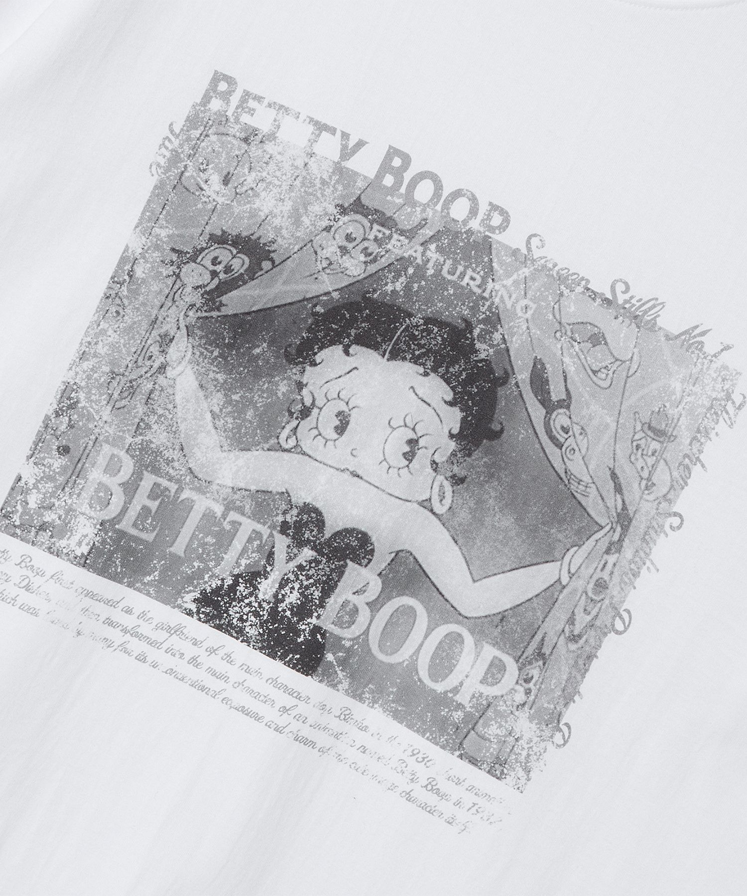 Tシャツ・カットソー ULKIN CANVAS Betty Boop Featuring Overfit Short Sleeve T-Shi MUSINSA | ULKIN CANVAS Betty Boop Bettycat Overfit T