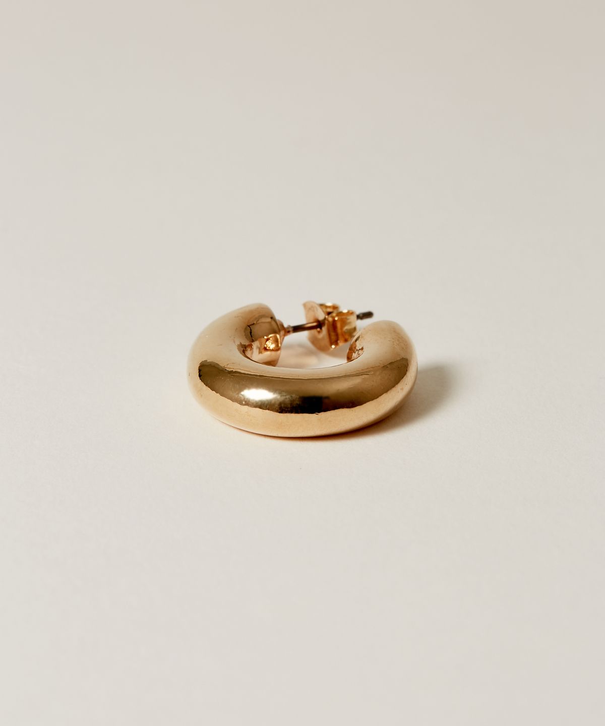 노비스도쿄(NOVICE TOKYO) 청키 후프 피어스  Chunky Hoop Pierce / Gold