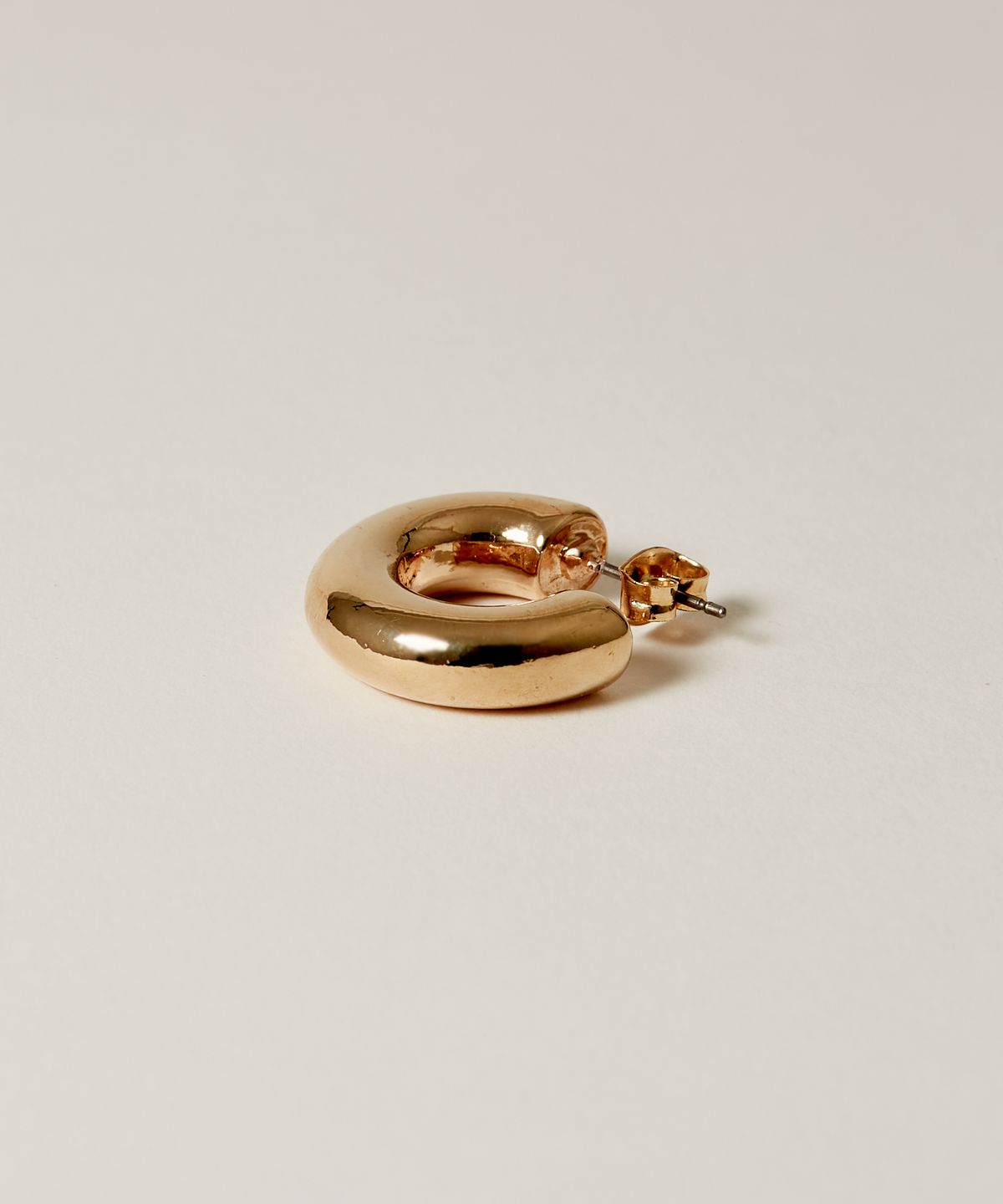노비스도쿄(NOVICE TOKYO) 청키 후프 피어스  Chunky Hoop Pierce / Gold