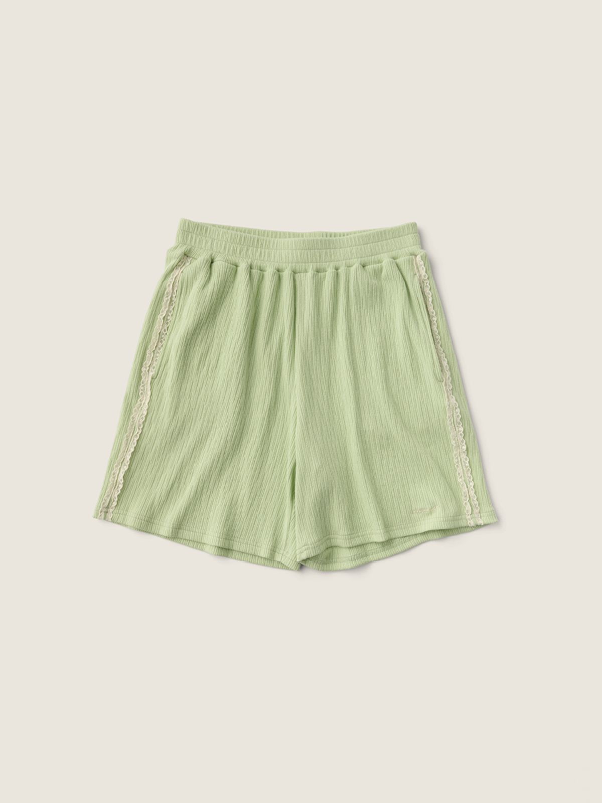 시엔느(SIENNE) Alfie Lace Shorts (Light Green)