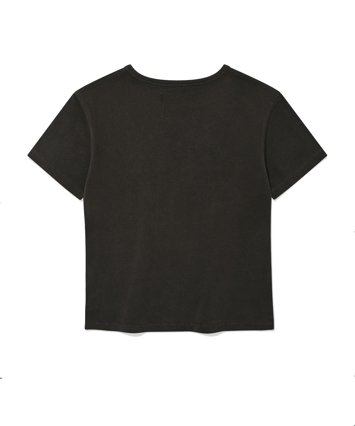 리트리버클럽(RETRIEVER CLUB) ALIVE CROP TEE [PIGMENT BLACK]