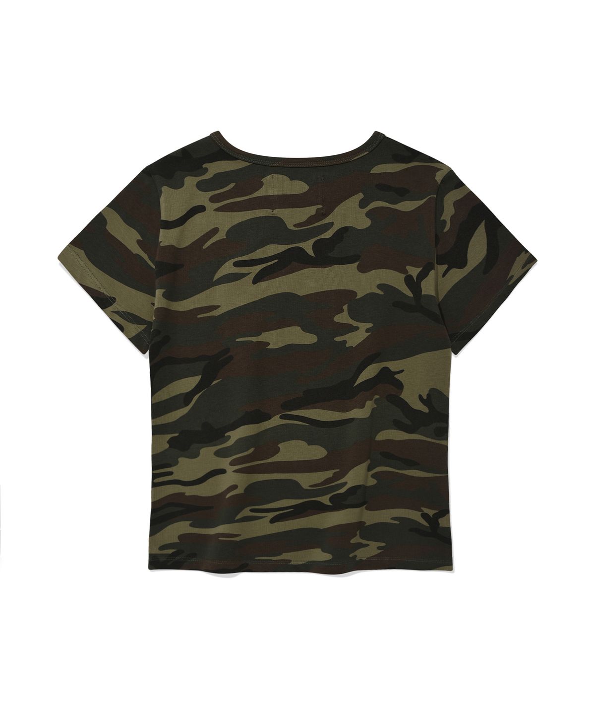 리트리버클럽(RETRIEVER CLUB) ALIVE CROP TEE [CAMO]