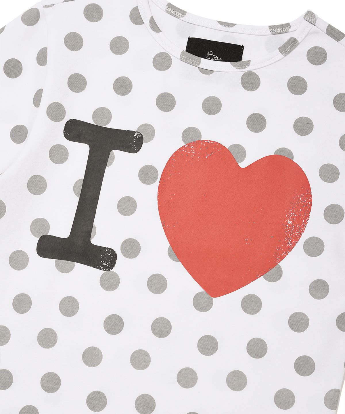 리트리버클럽(RETRIEVER CLUB) I LOVE CROP TEE [WHITE]