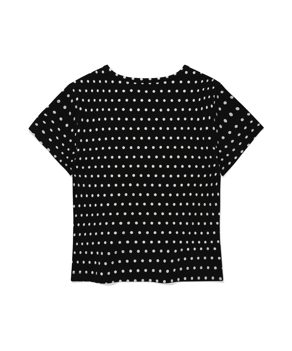 리트리버클럽(RETRIEVER CLUB) I LOVE CROP TEE [BLACK]