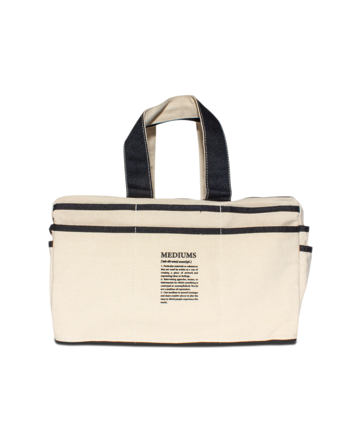 미디엄스(MEDIUMS) Canvas Tool Bag - Black(캔버스 툴백)