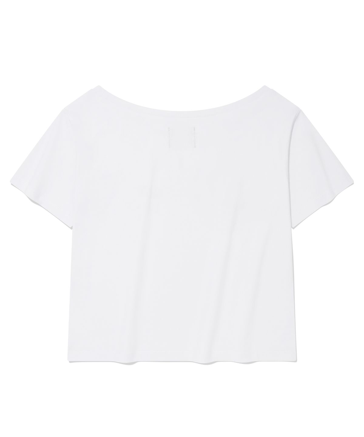 리트리버클럽(RETRIEVER CLUB) GLOW ONE SHOULDER TEE [WHITE]