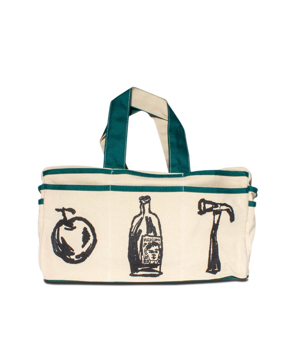 미디엄스(MEDIUMS) Canvas Tool Bag - Green(캔버스 툴백)