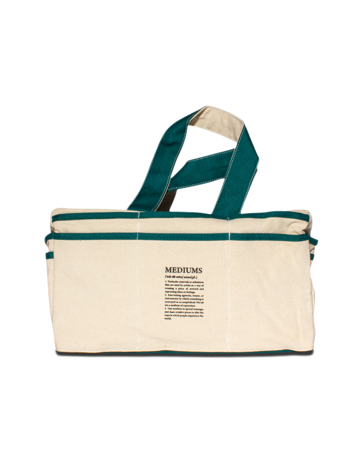 미디엄스(MEDIUMS) Canvas Tool Bag - Green(캔버스 툴백)