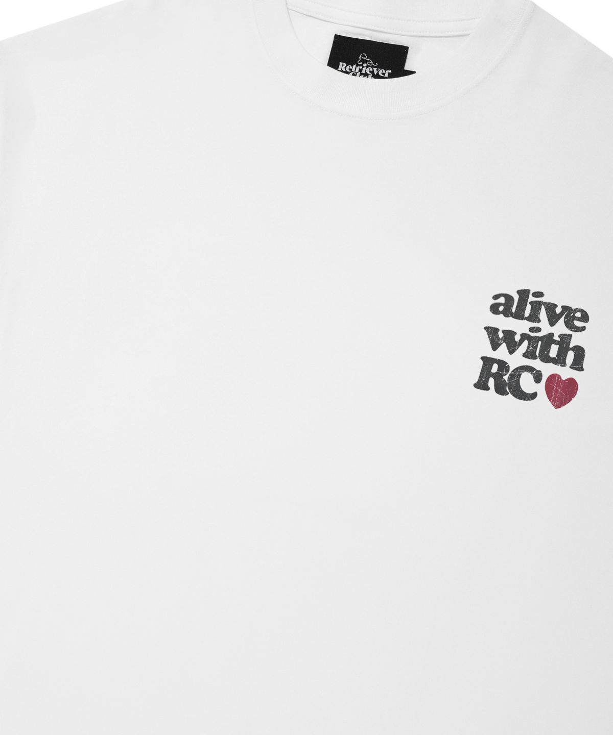 리트리버클럽(RETRIEVER CLUB) ALIVE TEE [WHITE]