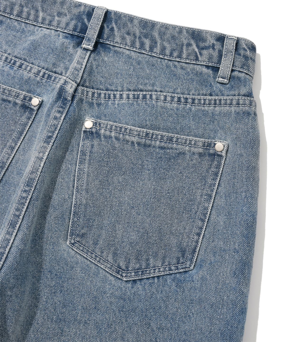 리트리버클럽(RETRIEVER CLUB) SIDE POINT DENIM SHORTS [BLUE]