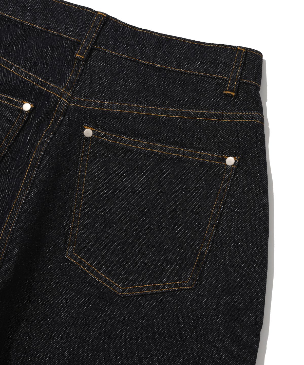 리트리버클럽(RETRIEVER CLUB) SIDE POINT DENIM SHORTS [RAW INDIGO]