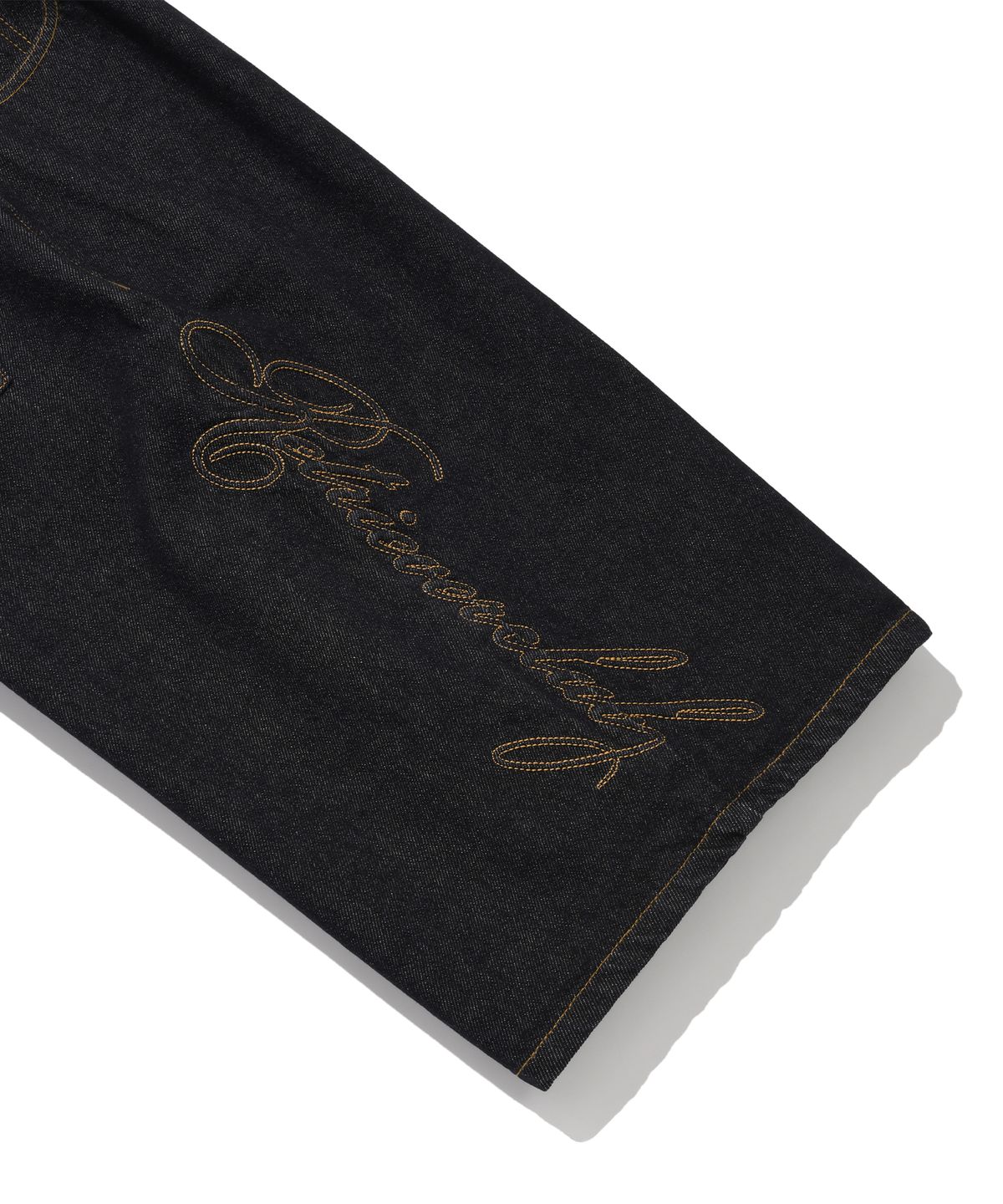 리트리버클럽(RETRIEVER CLUB) SIDE POINT DENIM SHORTS [RAW INDIGO]