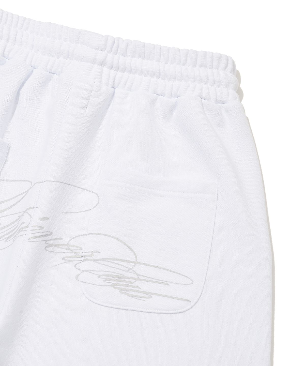 리트리버클럽(RETRIEVER CLUB) SCRIPT SWEAT PANTS [WHITE]